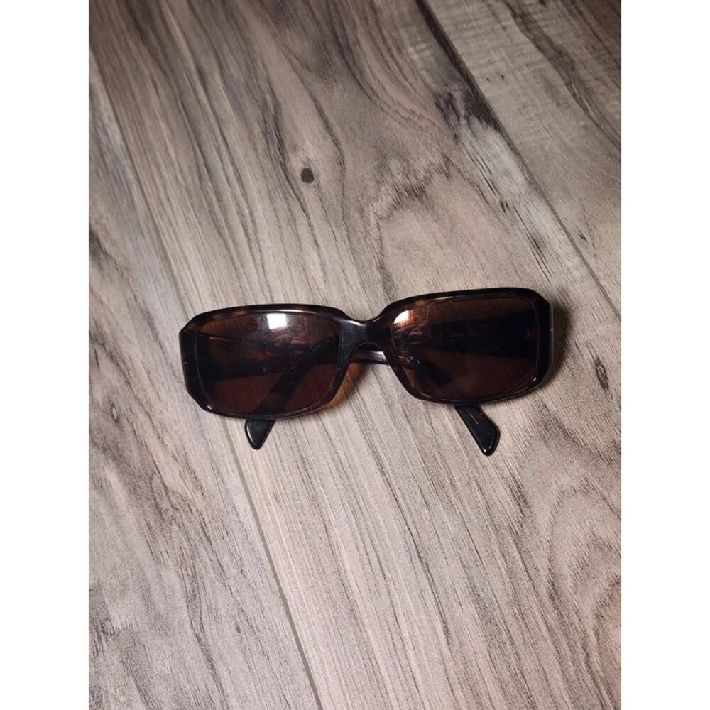 Donna Karan DK 1036 3016/3 Brown Rectangle Sunglasses Frames 56-18 130 Italy